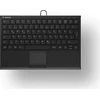 KeySonic KSK-5211ELU (DE) klaviatūra Dom USB QWERTZ Niemiecki Juodas