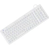 Klaviatūra Keysonic KeySonic KSK-6031INEL klaviatūra USB QWERTZ Niemiecki Baltas