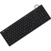 Klaviatūra „KeySonic Industrie-TAS“, silikonas, IP68, juodas, KSK-6031INEL-B(DE)