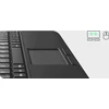 Klaviatūra KeySonic KSK-3210ELU (DE) Super-Mini Touchpad juodas