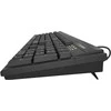 Klaviatūra „KeySonic“ viso dydžio USB-TAS, IPX7, juodas, KSK-8008U-IP