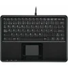 Klaviatūra Perixx Klaviatūra PERIBOARD-510 H PLUS USB su laidu Touchpad hiszpański išdėstymas