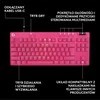 Klaviatūra Logitech G Pro X TKL Rapid Magenta