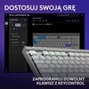 Belaidė žaidimų klaviatūra Logitech G515 LIGHTSPEED TKL Wireless Gaming, Baltos spalvos, Išdėstymas: US tarptautinis (Qwerty)