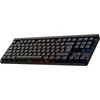Belaidė žaidimų klaviatūra Logitech G515 LIGHTSPEED TKL Wireless Gaming, Juodos spalvos, Išdėstymas: US tarptautinis (Qwerty)