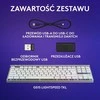 Belaidė žaidimų klaviatūra Logitech G515 LIGHTSPEED TKL Wireless Gaming, Baltos spalvos, Išdėstymas: US tarptautinis (Qwerty)