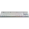 Belaidė klaviatūra Logitech G515 LIGHTSPEED TKL, Baltos spalvos, Išdėstymas: Vokiečių k. (Qwertz)