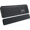 Belaidė šviečianti klaviatūra Logitech MX Keys S PLUS, Grafito spalvos su atrama delnams