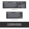 LOGITECH MX MECHANICAL MINI Belaidė minimalistinė klaviatūra su apšvietimu, Grafito spalvos, (US), Tactile Quiet