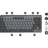 Logitech MX Mechaninė klaviatūra Mini (klikające)