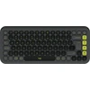 Belaidė klaviatūra Logitech POP Icon Keys, JAV anglų k., Bluetooth, Grafito ir žalios spalvos (920-013071)