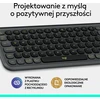 Belaidė klaviatūra Logitech POP Icon Keys, JAV anglų k., Bluetooth, Grafito ir žalios spalvos (920-013071)