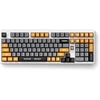 MCHOSE UT98 - US išdėstymas - Silent Peach V3 - Retro Therapy (Baltai Pilka) Belaidė Žaidimų Klaviatūra