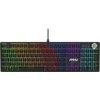 MSI FORGE GK-320 Raudonas Klaviatūra žaidimams, verkabelt