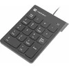NATEC NUMERIC Klaviatūra GOBY 2 USB Juodas