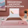 Logitech Plona belaidė klaviatūra ir pelė MK470 Slim Wireless Combo, Rožinės spalvos, "US International" (Qwerty)