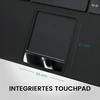 Klaviatūra Perixx PERIBOARD-525 DE B Mini-USB-klaviatūra su touchpadem juoda