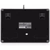 Klaviatūra Perixx Perixx PERIBOARD-510 H PLUS UK, mini USB klaviatūra, touchpad, hub, juodas