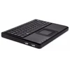 Klaviatūra Perixx Perixx PERIBOARD-510 H PLUS UK, mini USB klaviatūra, touchpad, hub, juodas