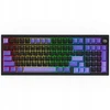 Klaviatūra PROOVE Belaidė klaviatūra žaidimams Gaming Slicker Special Edition juoda-violetinė (Proove)