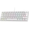 Klaviatūra Mėlyna Rampage PLOWERK60 Mėlyna Switch Balta