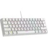 Klaviatūra Mėlyna Rampage PLOWERK60 Mėlyna Switch Balta