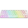 Klaviatūra Rampage RADIANT K11 RGB Raudonas Baltas