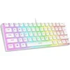 Klaviatūra Rampage RADIANT K11 RGB Raudonas Baltas