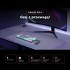 Mėlyna Klaviatūra žaidimams Rampage Snug Mėlyna su laidu mechaninė su pašvietimu balta ir-pilka