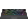 Klaviatūra žaidimams Redragon Shiva 98 K515-RGB su laidu membraninė su pašvietimu juoda