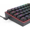 Klaviatūra Redragon K616 Fizz PRO Juodas Raudona Switch