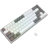 Klaviatūra žaidimams Redragon Castor Pro K631RGB-PRO-WG Redragon Mechaninė Raudona Switches belaidė mechaninė su pašvietimu balta ir-pilka
