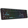 Klaviatūra žaidimams Redragon Volcano K526BB-WL belaidė membraninė su pašvietimu juoda