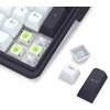 Klaviatūra žaidimams Redragon Terraflare Pro Manbo Linear Switch belaidė mechaninė su pašvietimu balta ir-juoda