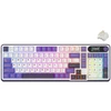 Royal Kludge RK-S98 RGB Blackberry belaidė klaviatūra | 96%, Hot-swap, rusvai gelsvas switches, US