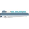 Klaviatūra Royal Kludge RK-S98 Light Cloud Klaviatūra žaidimams rusvai gelsvas switch
