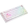 Savio Klaviatūra mechaninė belaidė PHENIX Baltas Gateron Geltona, ABS