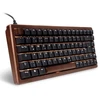Sharkoon SKILLER SGK50 S3 Wood PBT, Gaming-klaviatūra - holz/juodas, DE-išdėstymas, Gateron G Pro 3.0 Geltona