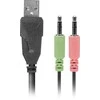 Klaviatūra Speedlink LUNERA 4 dalių žaidimų rinkinys su RGB apšvietimu, DE išdėstymas, SL-670305-BK