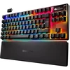 SteelSeries Apex Pro TKL Gen 3 Wireless Gaming-klaviatūra, TKL-klaviatūra (80 %), OLED-Ekranas, OmniPoint 3.0 Switches, RGB ISO (DE)