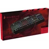 Klaviatūra Surefire KingPin RGB žaidimų daugialypės terpės klaviatūra QWERTY italų kalba