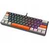 Klaviatūra žaidimams Tracer GameZone Claws 61 su laidu mechaninė su pašvietimu pilka