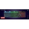 TRUST žaidimų klaviatūra GXT 835 Azor apšviesta žaidimų klaviatūra CZ/SK