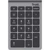 Klaviatūra Trust Xalas numeric keypad Nešiojamas kompiuteris/PC RF belaidė Sidabrinis