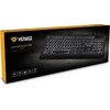Yenkee USB Klaviatūra YKB 1025CS Vision, laidinė, su apšvietimu, juoda