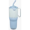 Klean Kanteen Kanteen Rise Tumbler (Flip Straw), 1064 ml/36 oz, Barely Mėlyna