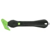 KLEVER Klever Eco* Xchange platus apsauginis peilis, juodas -