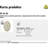 KLINGSPOR LIPAUSIS ABRAZYVINIS DISKAS 125mm PS33CK 100 GLS5 8 AKIŲ / 100vnt.