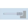 Grąžtas KLINGSPOR FREŽAS METALUI HF 100 C FI6.0x18mm BOTAS 6mm TIPO CRC, sferinis-cilindrinis