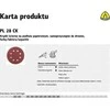 Klingspor šlifavimo lapas PL28CK, 125mm, P120 GLS5, 8 skylės, 50vnt